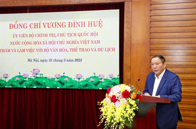 Bộ trưởng Nguyễn Văn Hùng khẳng định ngành VHTTDL đã đạt được nhiều điểm sáng trong thời gian qua